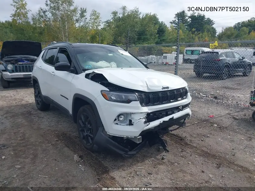 JEEP COMPASS 2023, VIN 3C4NJDBN7PT502150