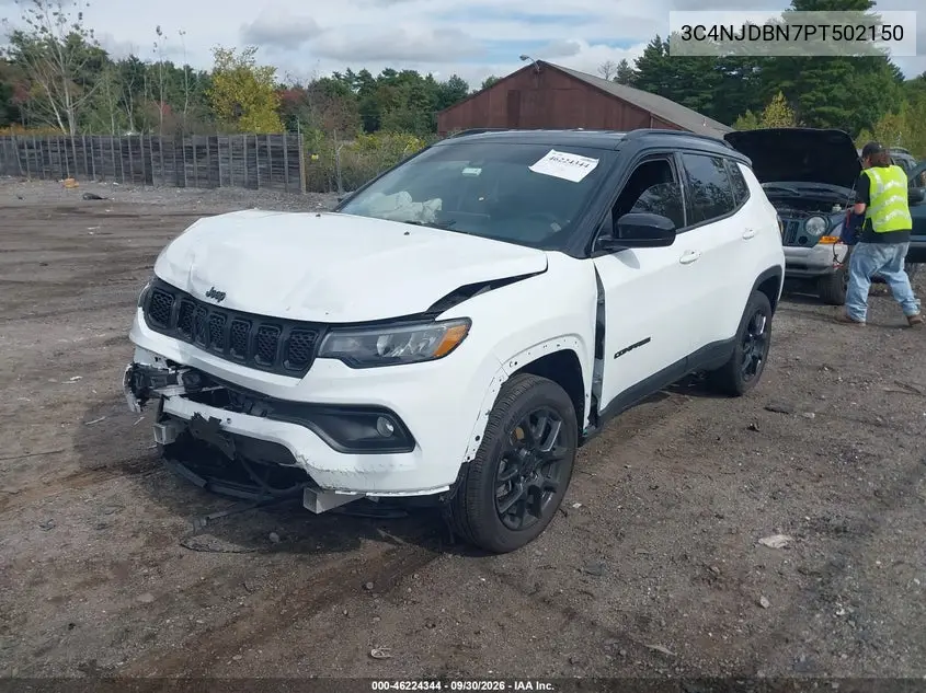 2023 JEEP COMPASS VIN 3C4NJDBN7PT502150 — фото 2