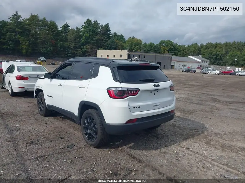 2023 JEEP COMPASS VIN 3C4NJDBN7PT502150 — фото 3