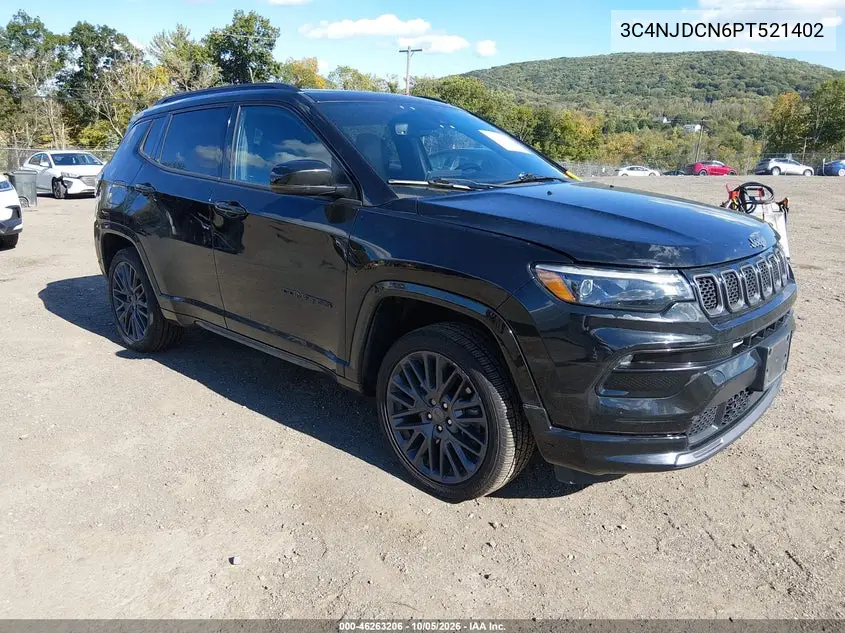 JEEP COMPASS 2023, VIN 3C4NJDCN6PT521402