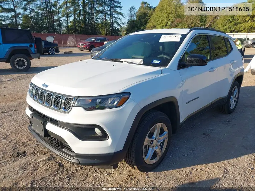 2023 JEEP COMPASS VIN 3C4NJDBN1PT518635 — фото 2