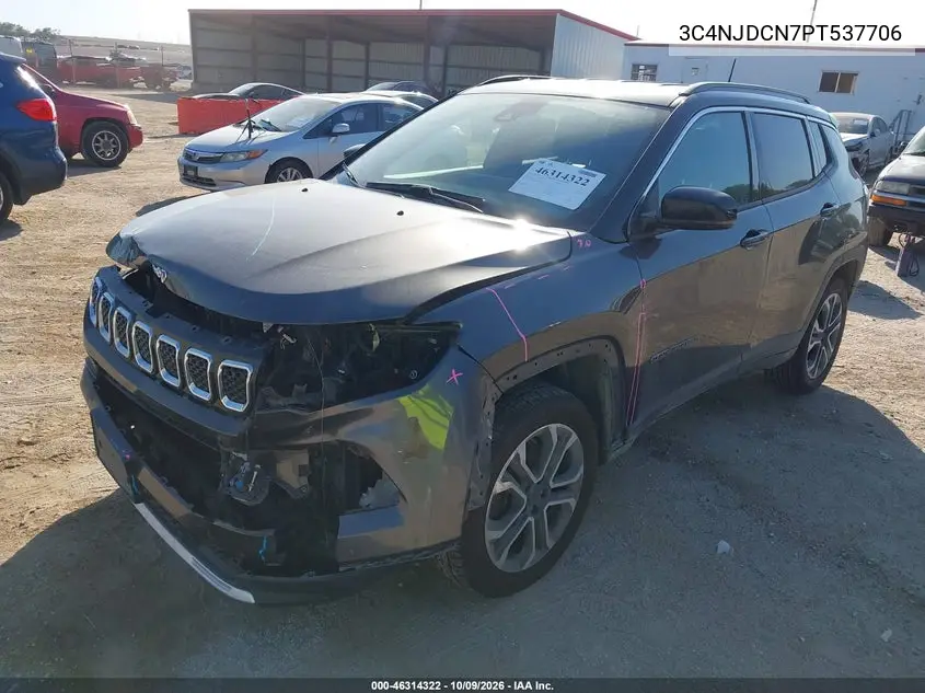 2023 JEEP COMPASS VIN 3C4NJDCN7PT537706 — фото 2