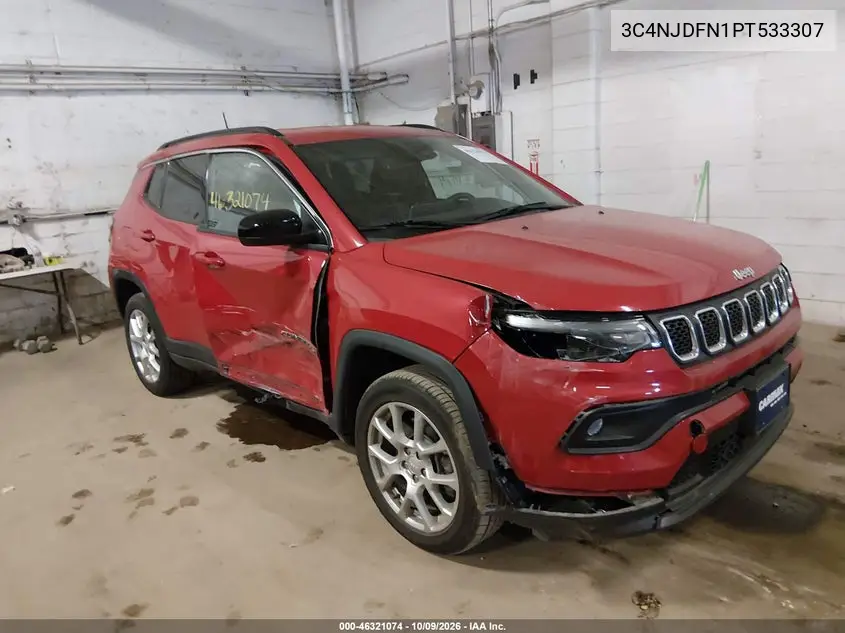 JEEP COMPASS 2023, VIN 3C4NJDFN1PT533307