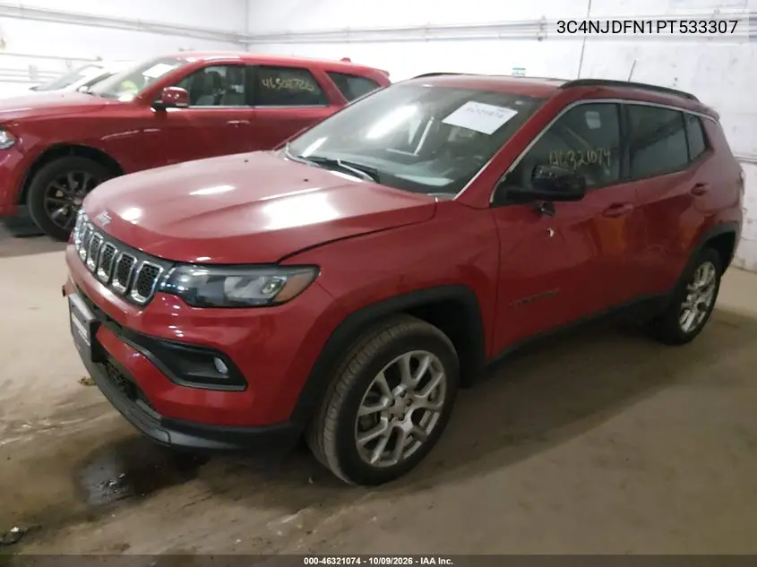 2023 JEEP COMPASS VIN 3C4NJDFN1PT533307 — фото 2
