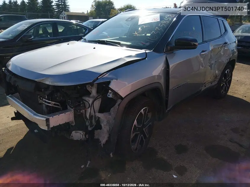 2023 JEEP COMPASS VIN 3C4NJDCN3PT501740 — фото 2