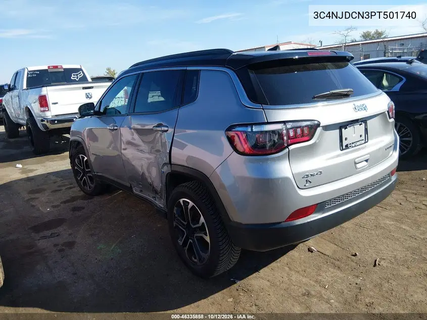 2023 JEEP COMPASS VIN 3C4NJDCN3PT501740 — фото 3