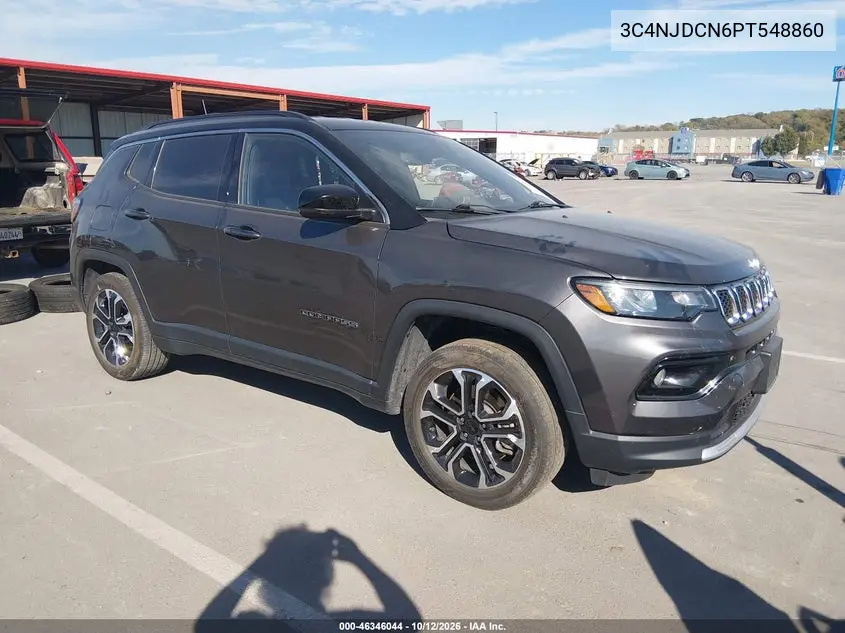 JEEP COMPASS 2023, VIN 3C4NJDCN6PT548860