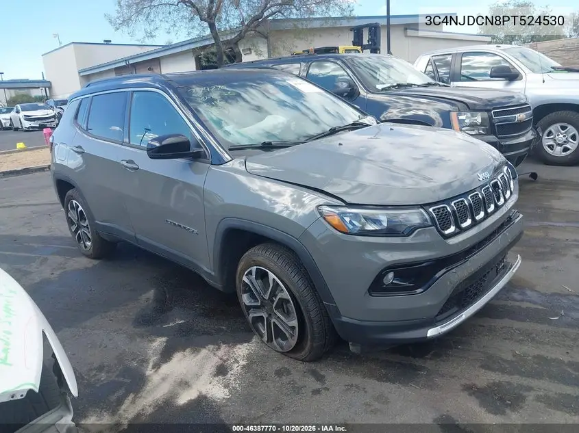 JEEP COMPASS 2023, VIN 3C4NJDCN8PT524530