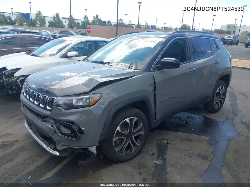 2023 JEEP COMPASS VIN 3C4NJDCN8PT524530 — фото 2