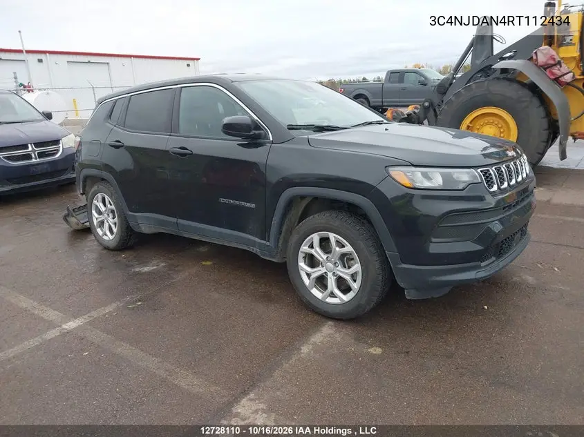 JEEP COMPASS 2024, VIN 3C4NJDAN4RT112434