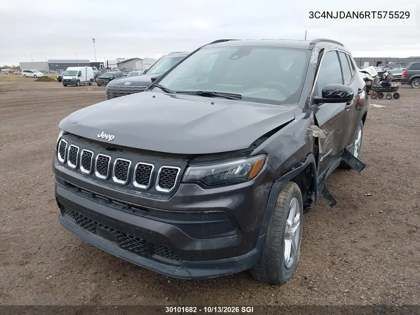 2024 JEEP COMPASS VIN 3C4NJDAN6RT575529 — фото 2