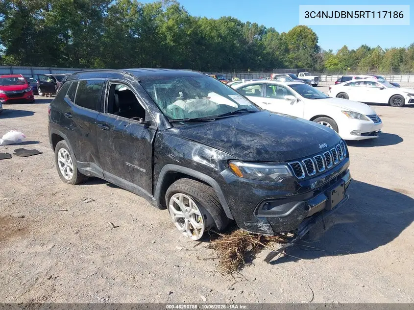 JEEP COMPASS 2024, VIN 3C4NJDBN5RT117186