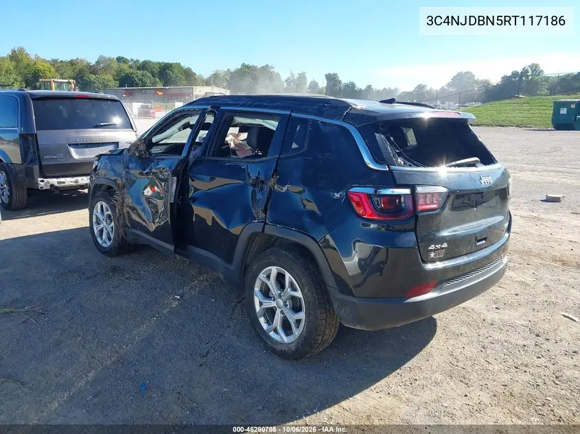 2024 JEEP COMPASS VIN 3C4NJDBN5RT117186 — фото 3