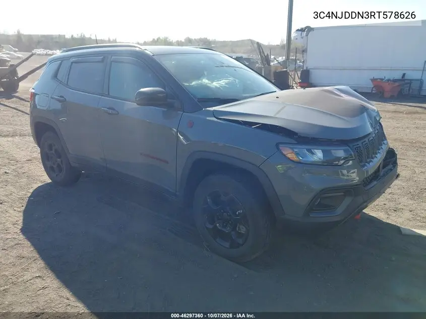 2024 JEEP COMPASS VIN 3C4NJDDN3RT578626 — фото 2