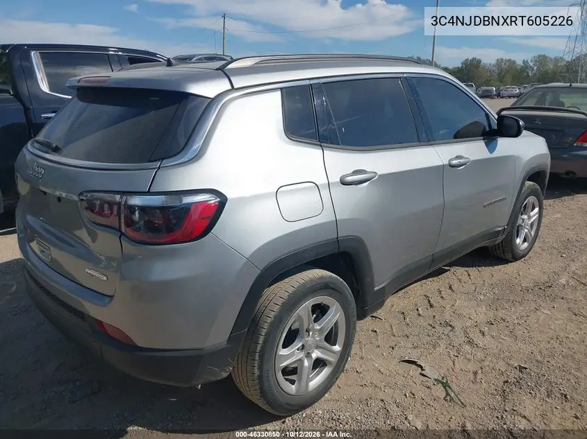 2024 JEEP COMPASS VIN 3C4NJDBNXRT605226 — фото 4