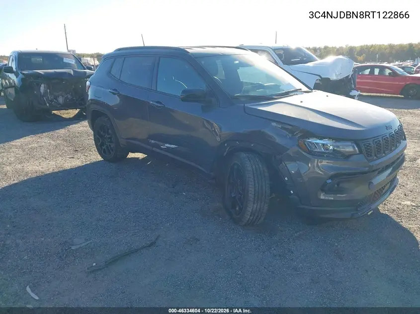 JEEP COMPASS 2024, VIN 3C4NJDBN8RT122866