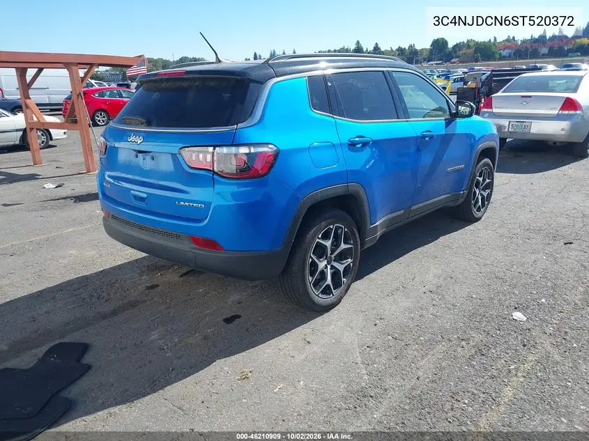 2025 JEEP COMPASS VIN 3C4NJDCN6ST520372 — фото 4