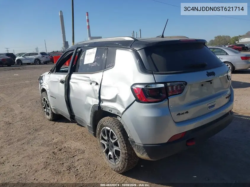 2025 JEEP COMPASS VIN 3C4NJDDN0ST621714 — фото 3