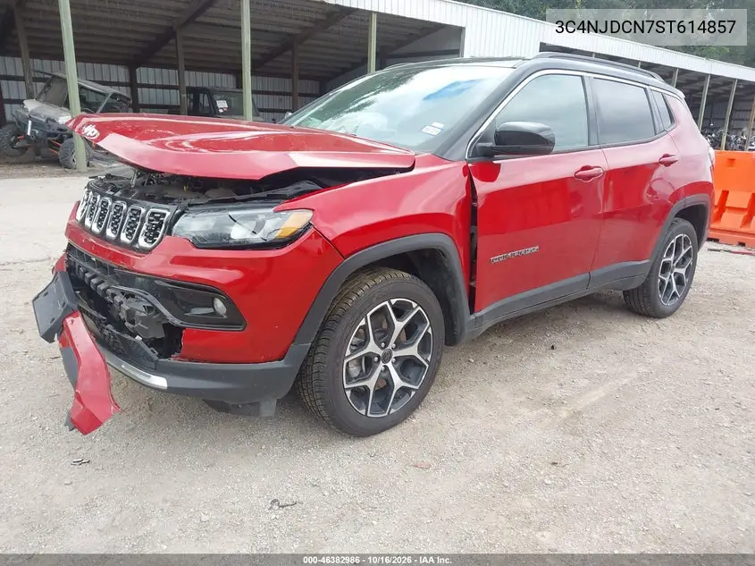 2025 JEEP COMPASS VIN 3C4NJDCN7ST614857 — фото 2