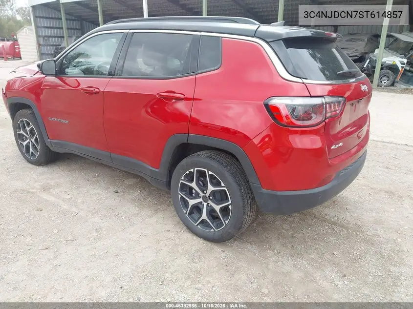 2025 JEEP COMPASS VIN 3C4NJDCN7ST614857 — фото 3
