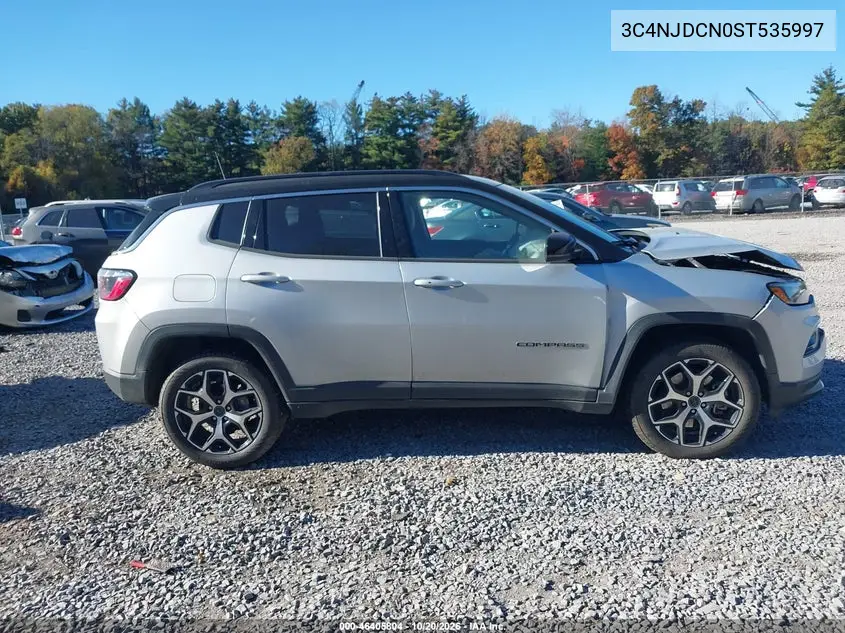 2025 JEEP COMPASS VIN 3C4NJDCN0ST535997 — фото 13