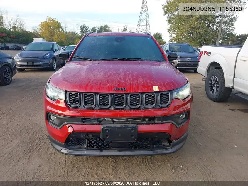 2026 JEEP COMPASS VIN 3C4NJDBN5TT155380 — фото 12