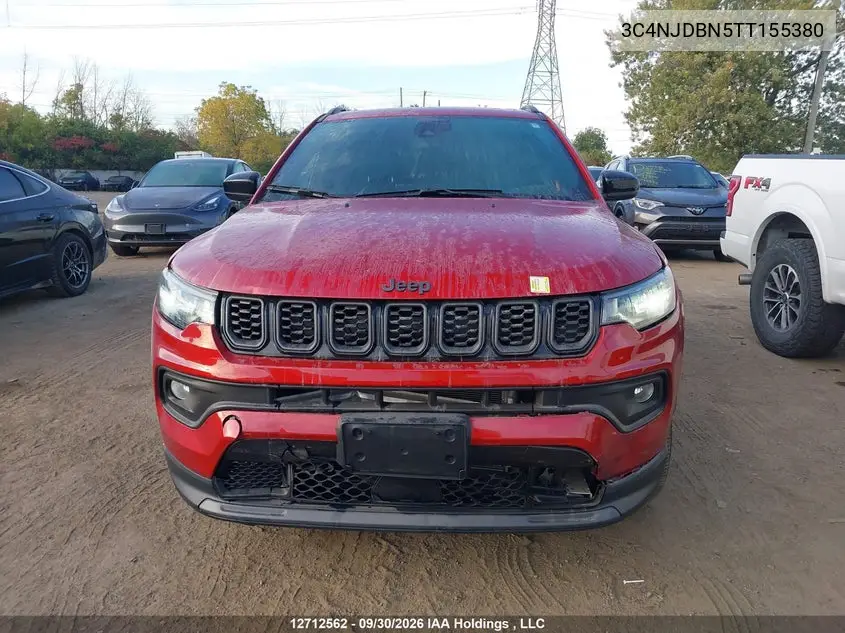 2026 JEEP COMPASS VIN 3C4NJDBN5TT155380 — фото 6