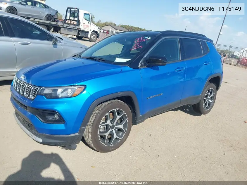 2026 JEEP COMPASS VIN 3C4NJDCN6TT175149 — фото 2