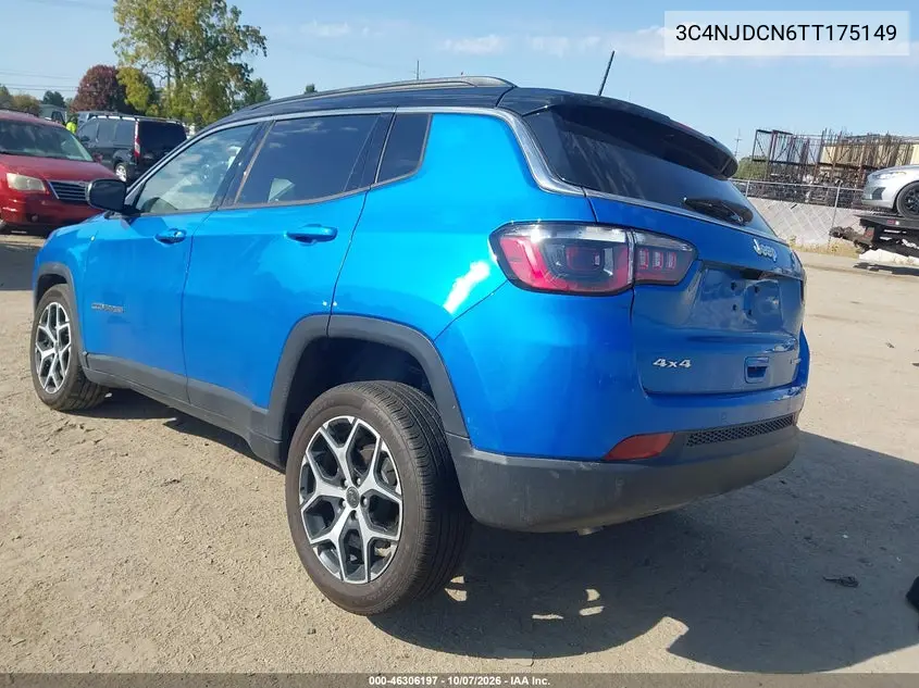 2026 JEEP COMPASS VIN 3C4NJDCN6TT175149 — фото 3