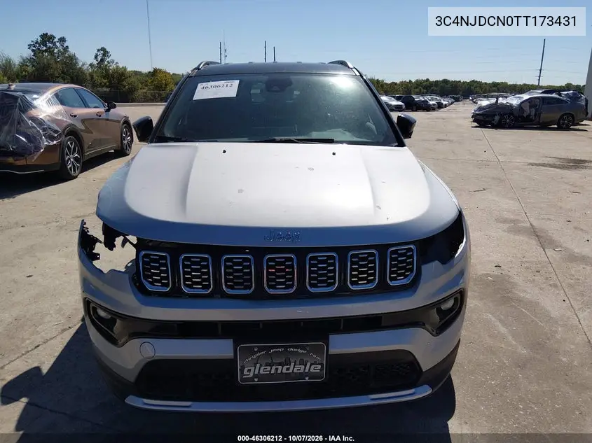 2026 JEEP COMPASS VIN 3C4NJDCN0TT173431 — фото 13