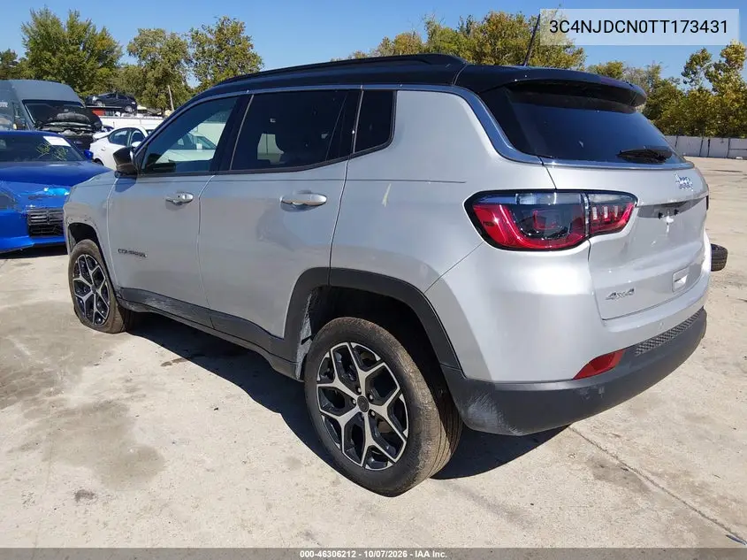 2026 JEEP COMPASS VIN 3C4NJDCN0TT173431 — фото 3