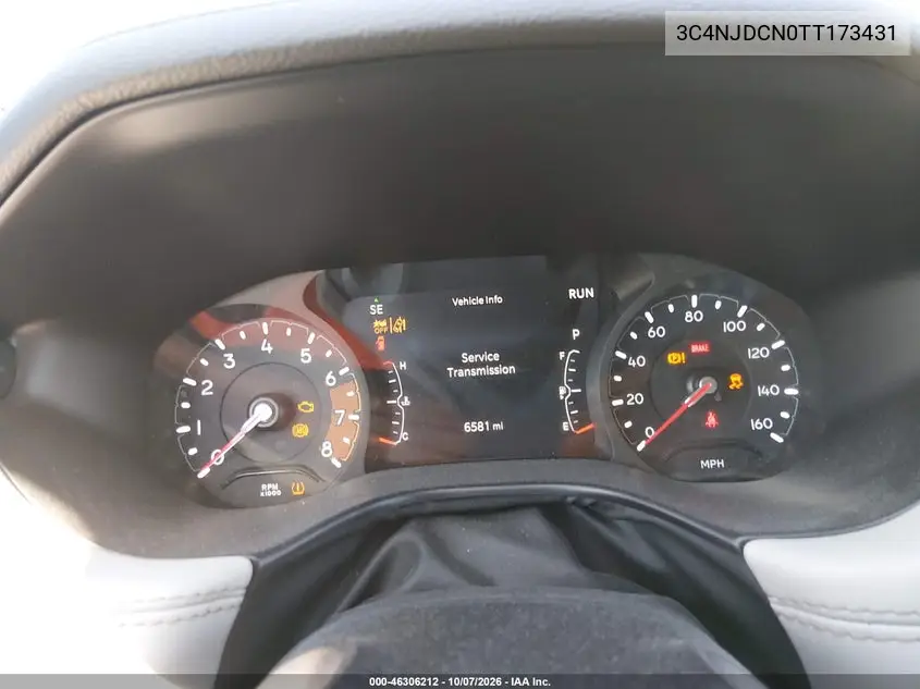 2026 JEEP COMPASS VIN 3C4NJDCN0TT173431 — фото 7
