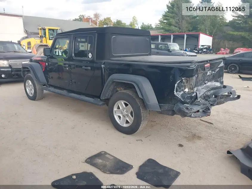 2020 JEEP GLADIATOR VIN 1C6HJTAG6LL112065 — фото 3