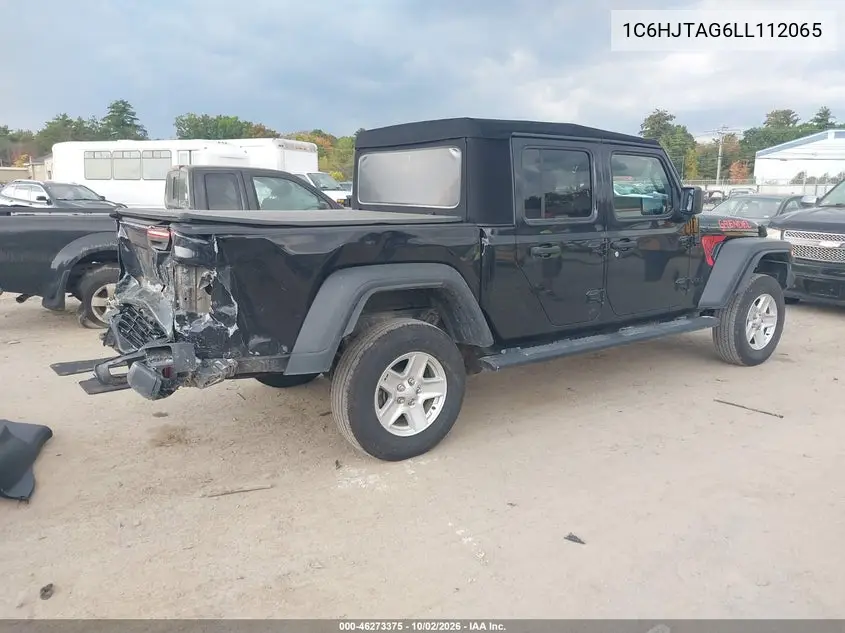 2020 JEEP GLADIATOR VIN 1C6HJTAG6LL112065 — фото 4
