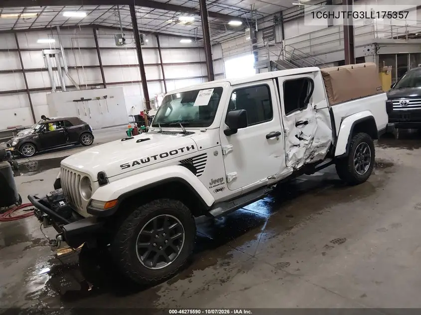 2020 JEEP GLADIATOR VIN 1C6HJTFG3LL175357 — фото 2