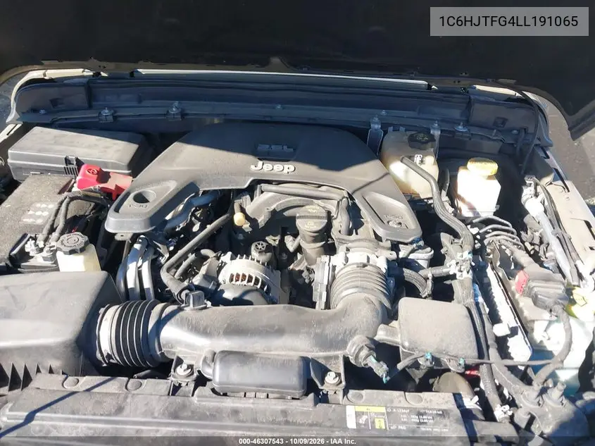 2020 JEEP GLADIATOR VIN 1C6HJTFG4LL191065 — фото 10