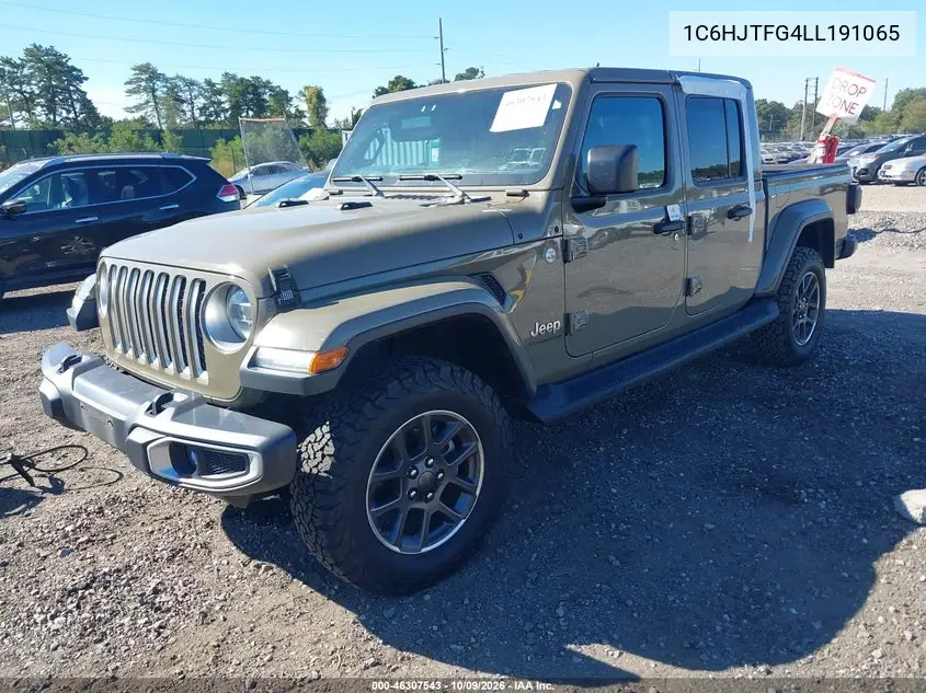 2020 JEEP GLADIATOR VIN 1C6HJTFG4LL191065 — фото 2