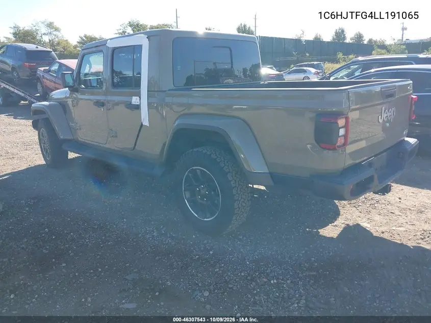 2020 JEEP GLADIATOR VIN 1C6HJTFG4LL191065 — фото 3