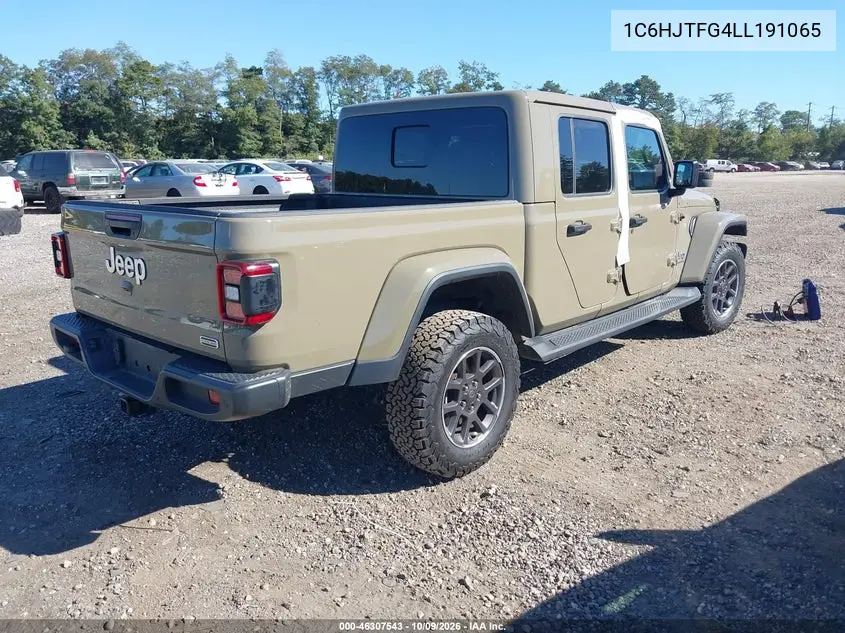 2020 JEEP GLADIATOR VIN 1C6HJTFG4LL191065 — фото 4