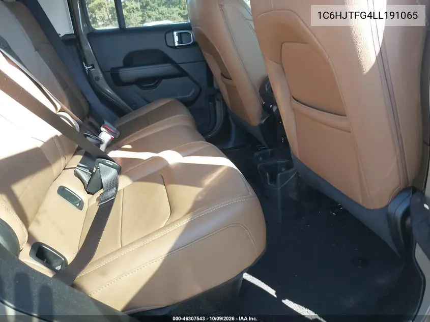 2020 JEEP GLADIATOR VIN 1C6HJTFG4LL191065 — фото 8