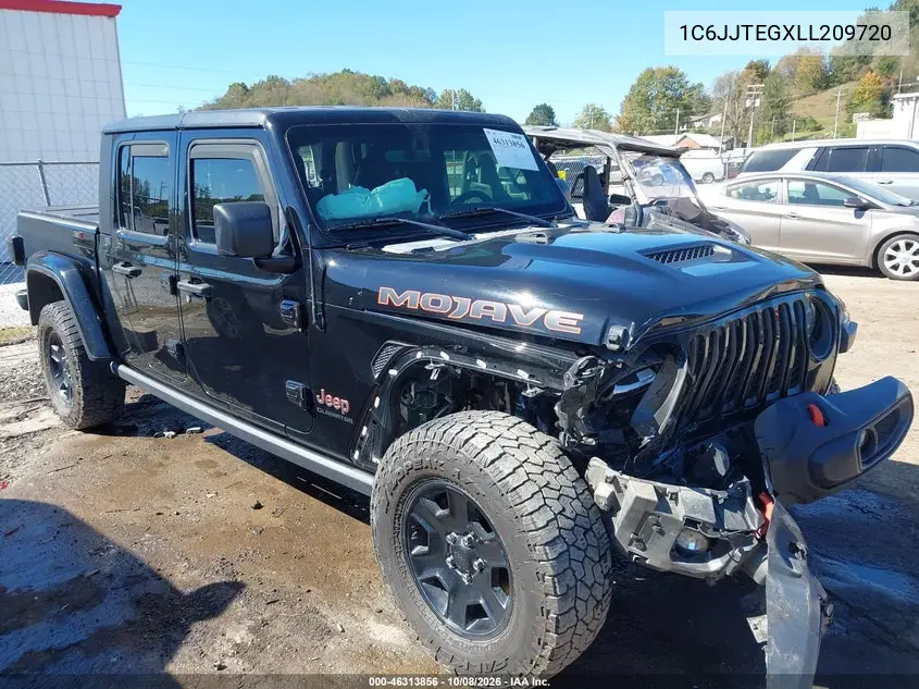 JEEP GLADIATOR 2020, VIN 1C6JJTEGXLL209720