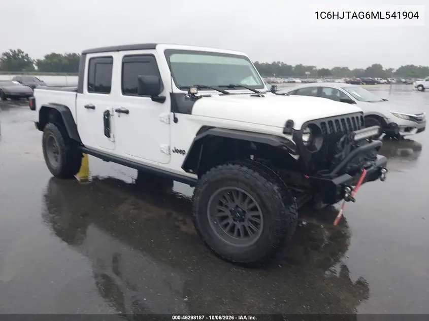 JEEP GLADIATOR 2021, VIN 1C6HJTAG6ML541904