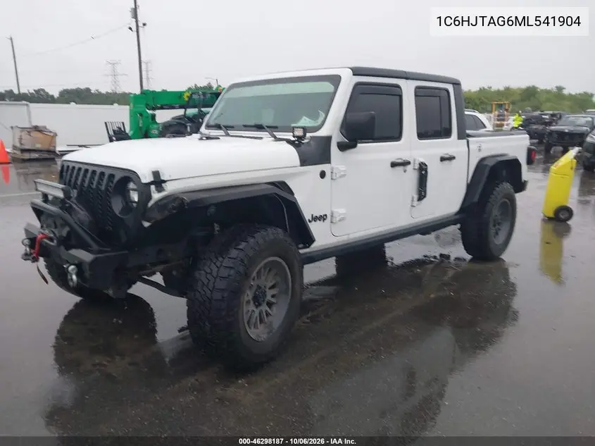 2021 JEEP GLADIATOR VIN 1C6HJTAG6ML541904 — фото 2