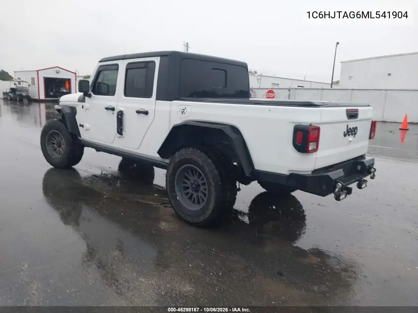 2021 JEEP GLADIATOR VIN 1C6HJTAG6ML541904 — фото 3