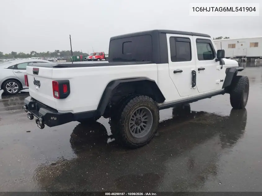 2021 JEEP GLADIATOR VIN 1C6HJTAG6ML541904 — фото 4