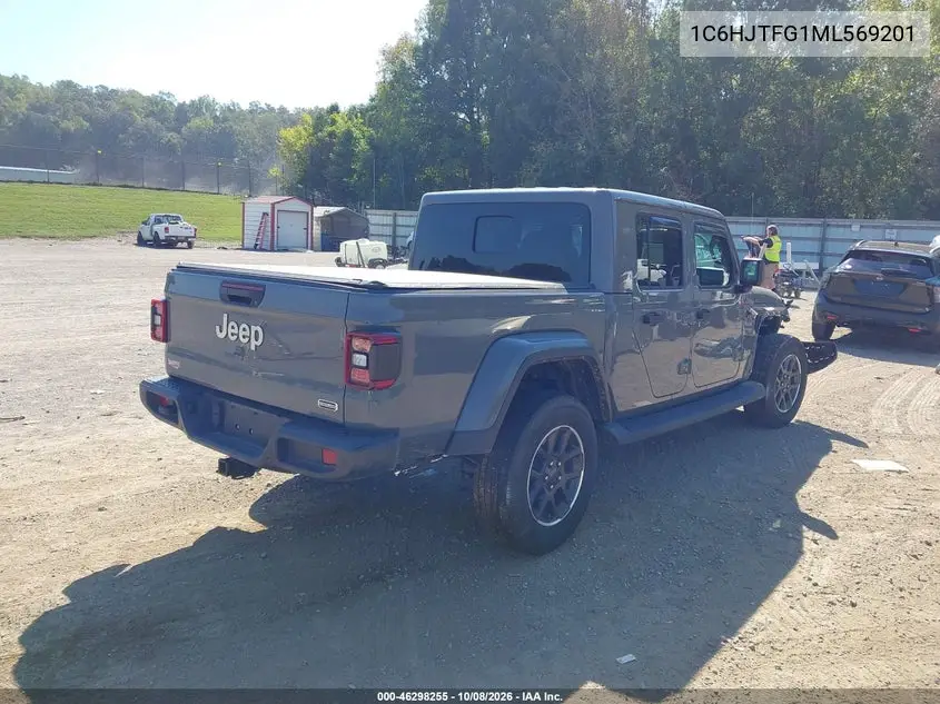2021 JEEP GLADIATOR VIN 1C6HJTFG1ML569201 — фото 4