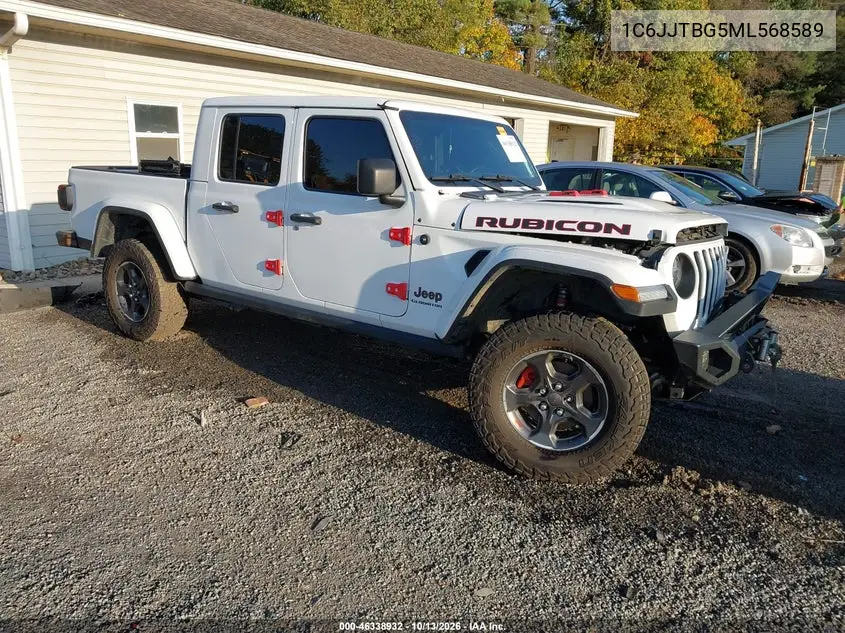 JEEP GLADIATOR 2021, VIN 1C6JJTBG5ML568589