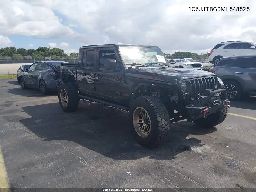 JEEP GLADIATOR 2021, VIN 1C6JJTBG0ML548525
