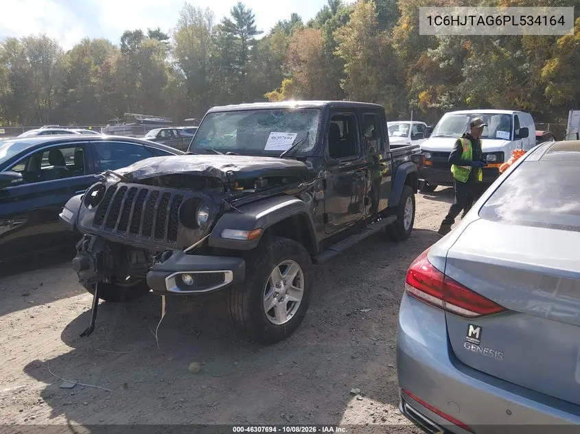 2023 JEEP GLADIATOR VIN 1C6HJTAG6PL534164 — фото 2