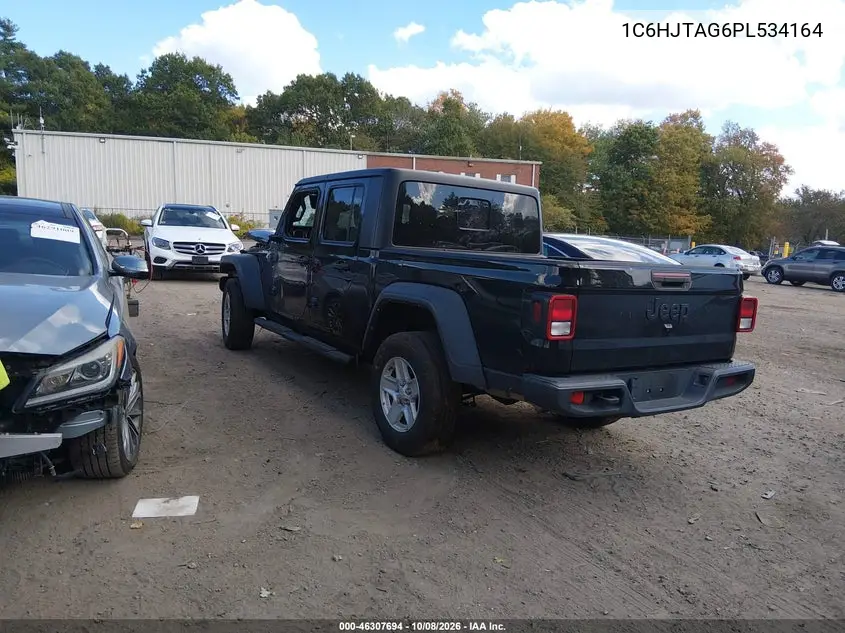 2023 JEEP GLADIATOR VIN 1C6HJTAG6PL534164 — фото 3